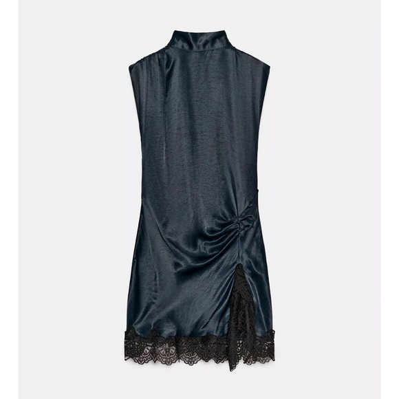 chinese dress ladies Zara Lace Mini